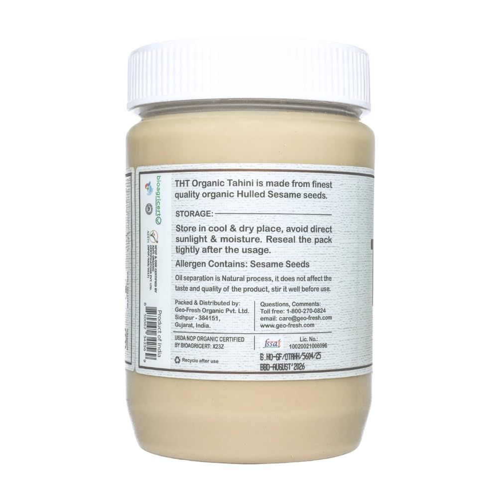 The Holly Tree Tahini Paste for spreads and wraps, plant-based versatility.