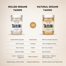 The Holly Tree Tahini for Baking, creamy texture enhances desserts.