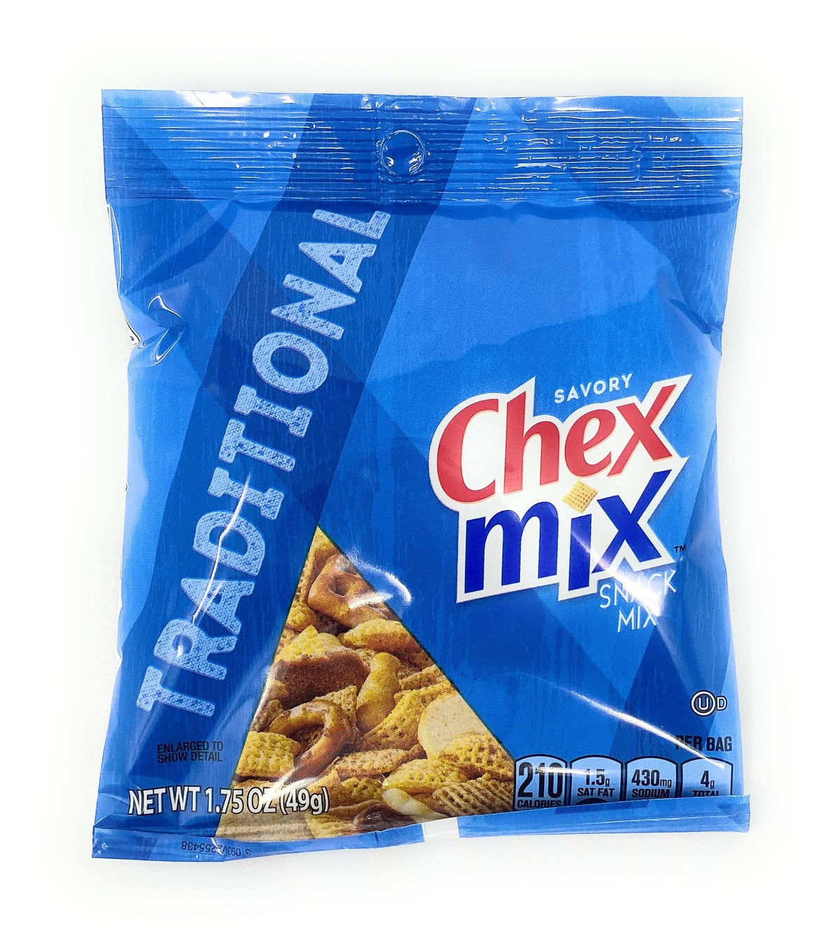 The Holy South Chex Mix Traditional bag side profile highlighting portability.