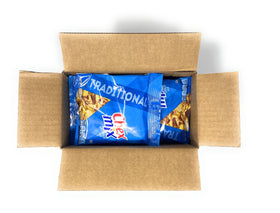 The Holy South Chex Mix Traditional multi-pack display showing options.