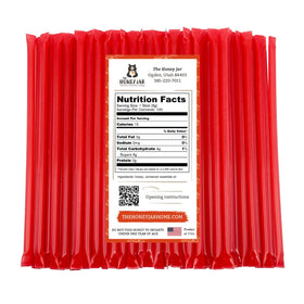 The Honey Jar Cinnamon honey stick on the go provides convenient sweetness.