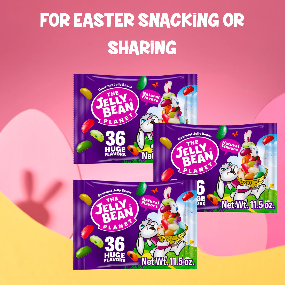 The Jelly Bean Planet gluten-free and gelatin-free beans for inclusive snacking.