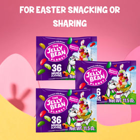 The Jelly Bean Planet gluten-free and gelatin-free beans for inclusive snacking.