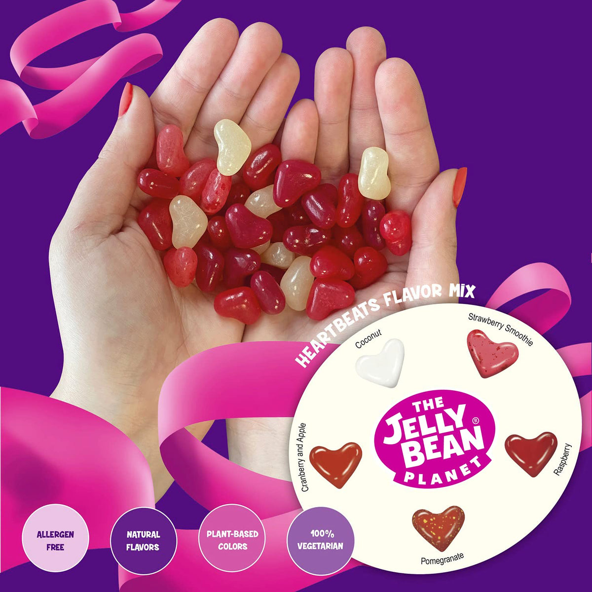 Gluten-free and kosher candy with clear allergen-friendly labeling for safe sharing.