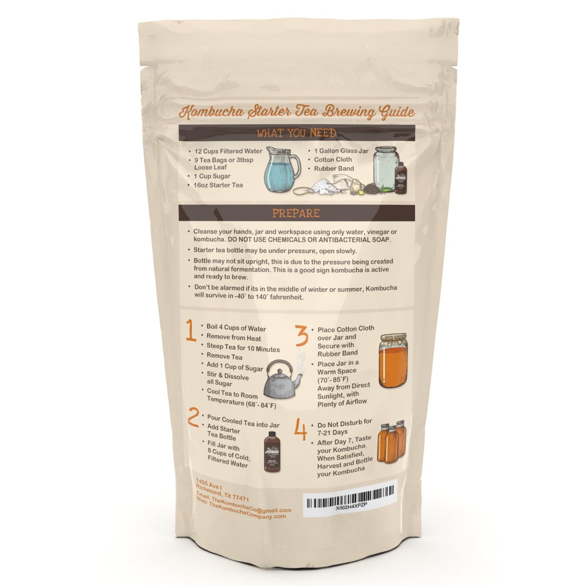 The Kombucha Company grow-scoby-batch demonstrates home SCOBY cultivation