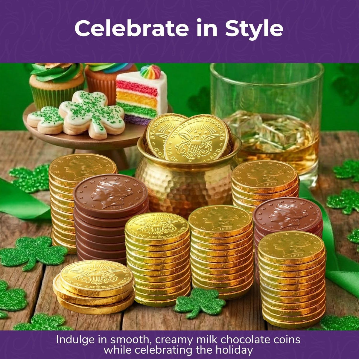 The Madeleine bulk bag of Easter coins for easy event stocking.
