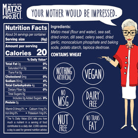 Matzo ball mix used in a casserole for versatile texture