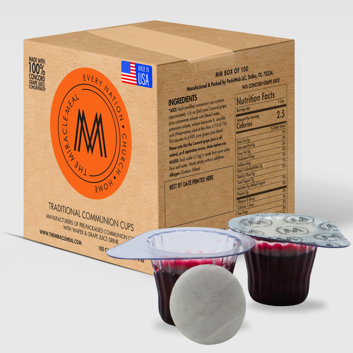 The Miracle Meal easy-open tab close-up showing grip and design benefits.