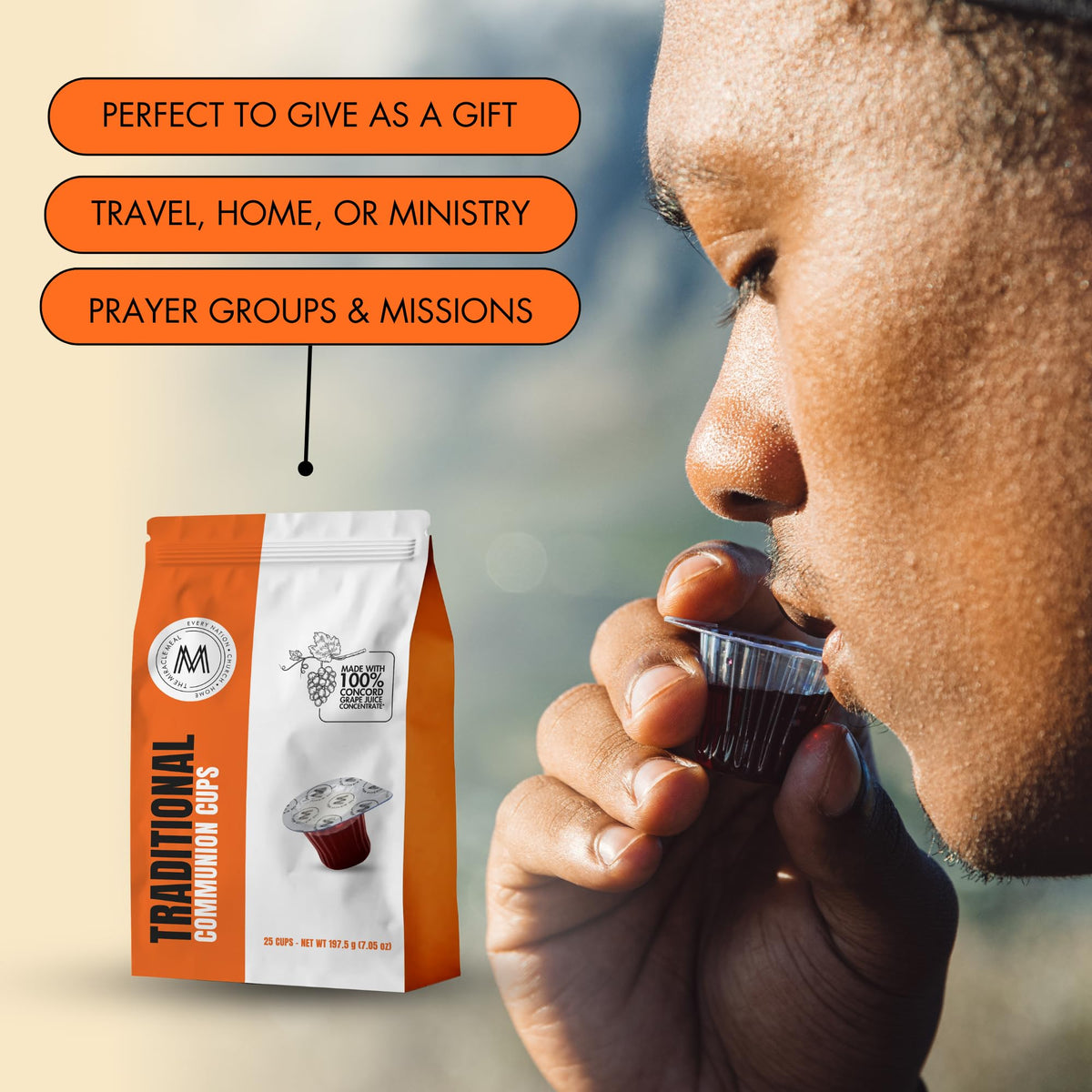 The Miracle Meal hygienic packaging highlights minimal handling and clean distribution.