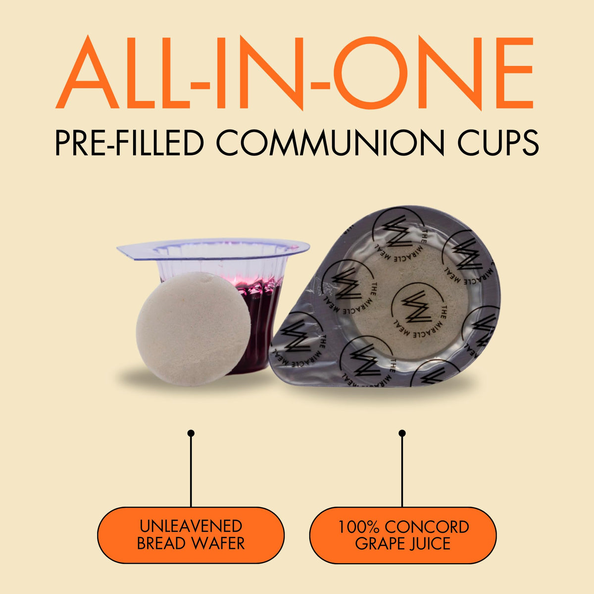 The Miracle Meal long-shelf-life packaging communicates freshness and reliability for steady use.