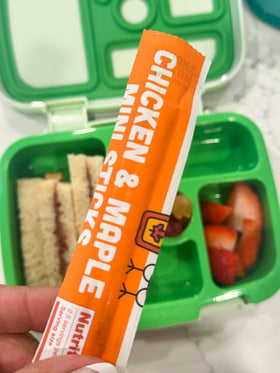 Snack Mates paleo gluten-free label communicates allergy-safe school snack.