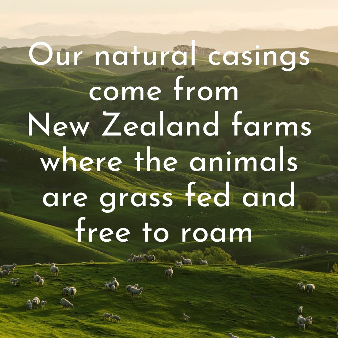 The New Zealand Casings Co no-shorts guarantee reduces waste and mess.