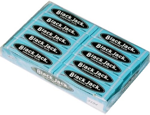 The Nile Sweets Black Jack Gum 20ct pack for nostalgic licorice flavor anytime