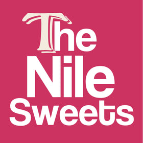 The Nile Sweets sugar-free cinnamon hard candy in office breakroom setup.