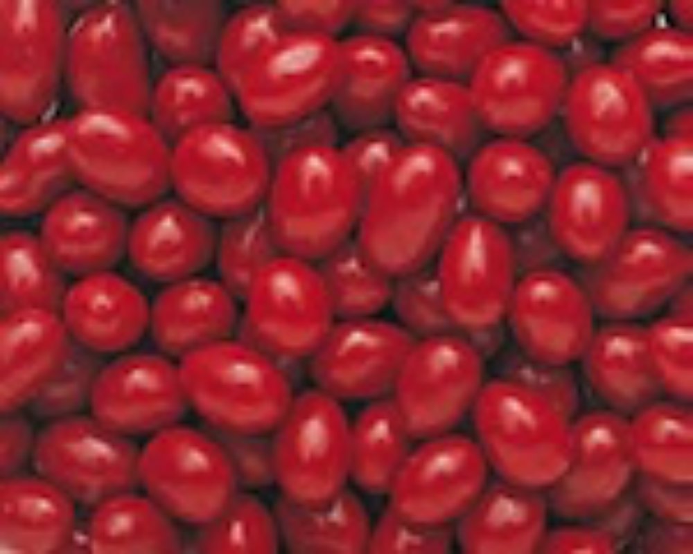 The Nutty Fruit House Boston Baked Beans bag; candy-coated peanuts, ideal party snack.