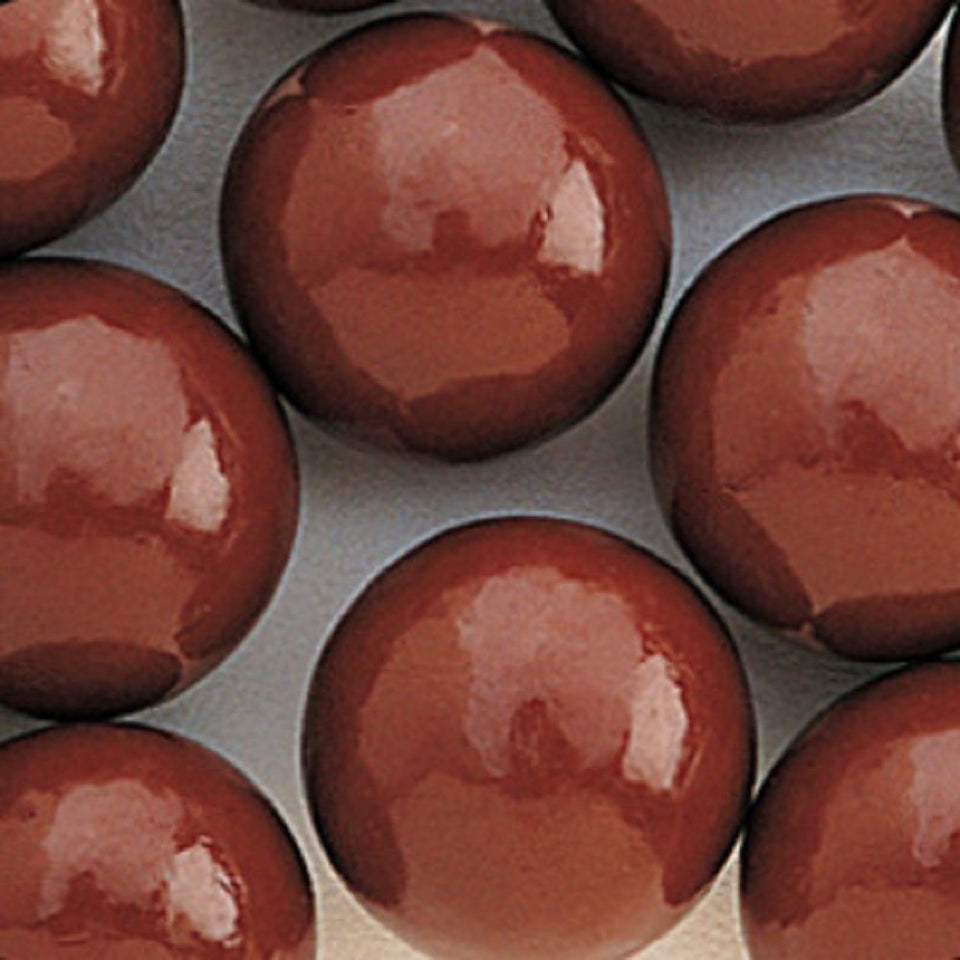 The Nutty Fruit House chocolate malt balls in a 2-pound bag, ideal for sharing.