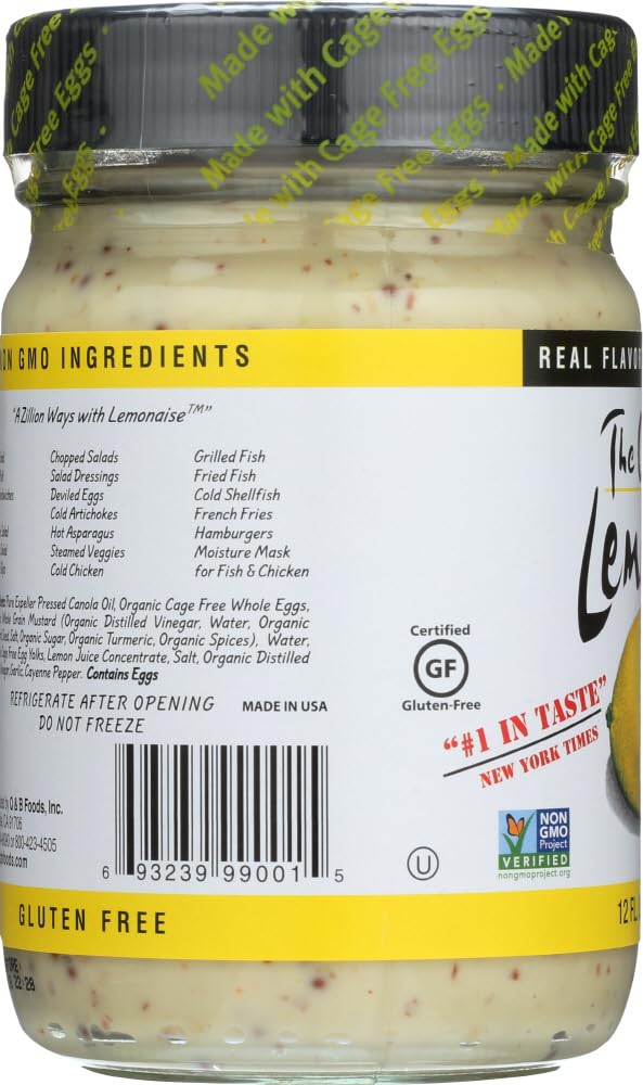 The OJAI COOK Lemonaise bottle pouring for dressings and dips.