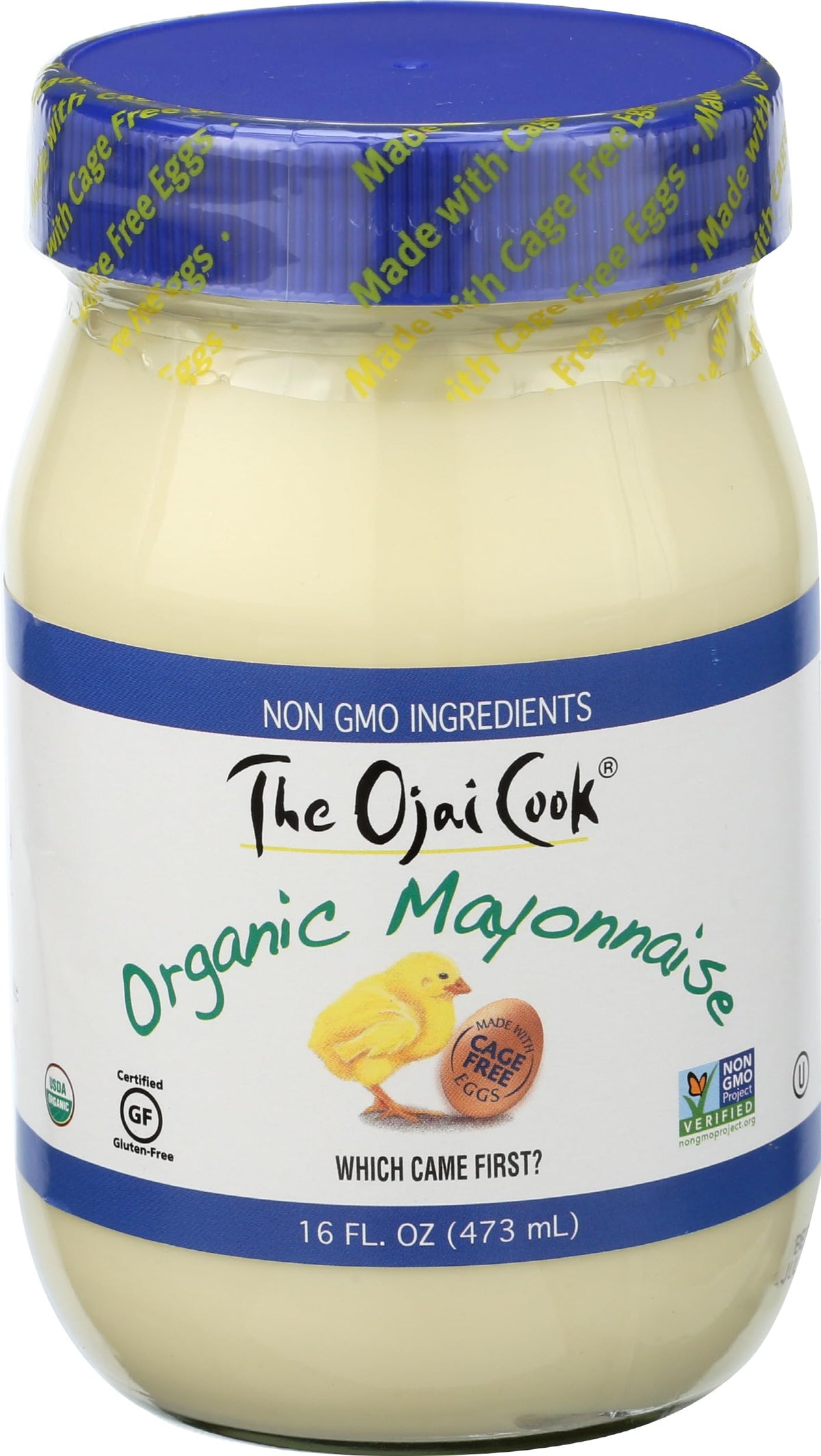 The Ojai Cook Regular Mayonnaise bottle front ideal for everyday sandwiches