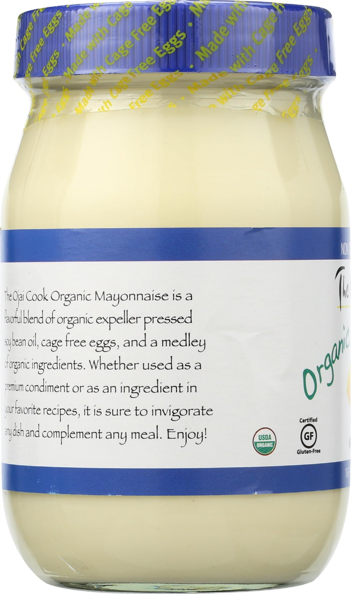 The Ojai Cook Regular Mayonnaise in a dipping bowl for creamy dips
