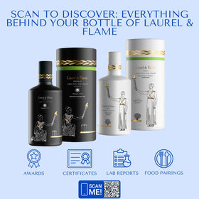Laurel & Flame Fresh single-origin oil emphasizes authentic Greek harvest