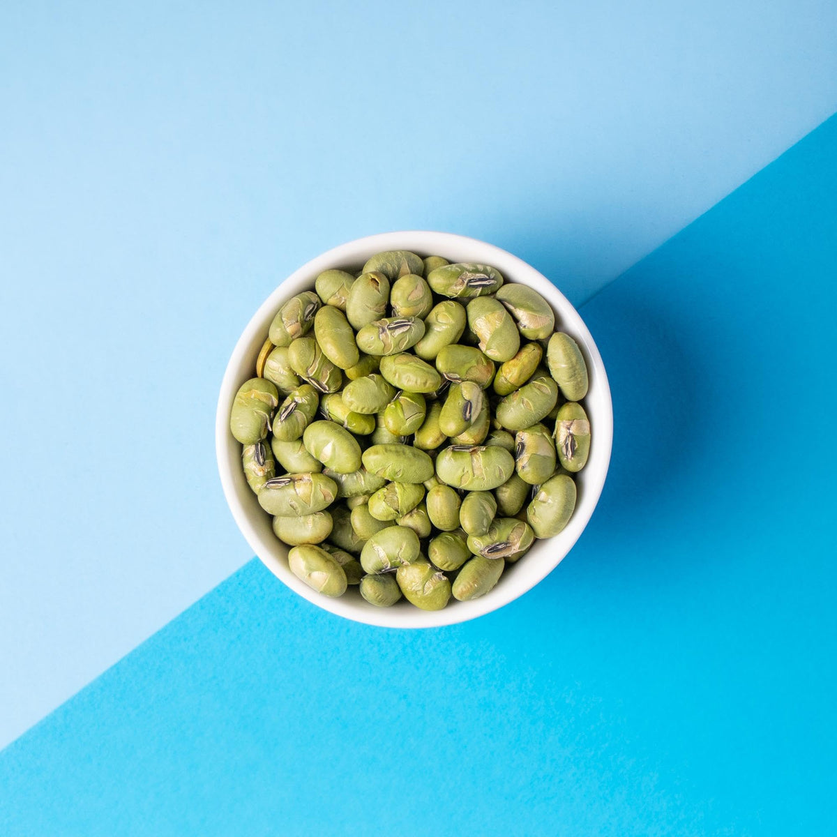 The Only Bean Dry-roasted Edamame bag showcases a keto-friendly crunch.