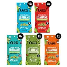 The Only Bean Buffalo flavor high protein snack for spicy crunch