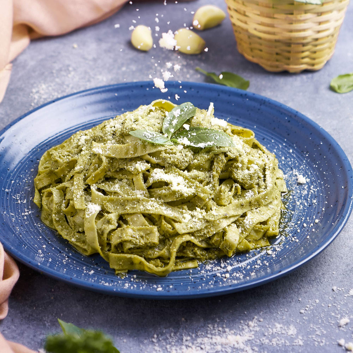 The Only Bean organic pasta label demonstrates vegan and gluten-free certifications.