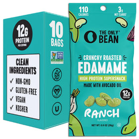 The Only Bean Ranch edamame snack pack – convenient individual portions for on-the-go fueling