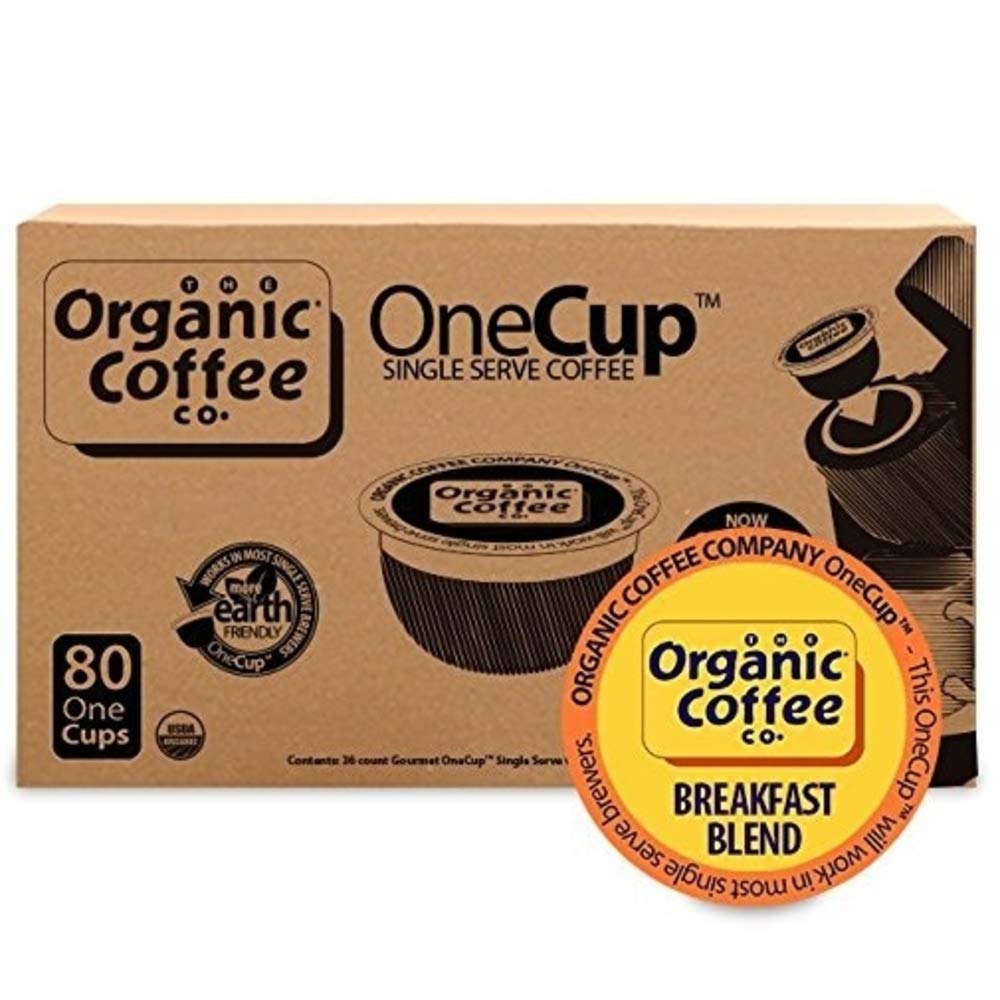 The Organic Coffee Co. USDA Organic beans emphasize sustainable sourcing and flavor.