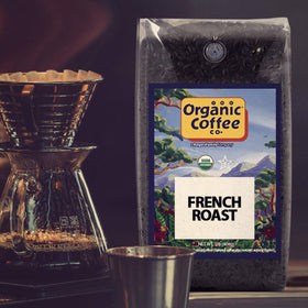 THE ORGANIC COFFEE CO. Organic farming visuals reflect sustainable farms and responsible sourcing.