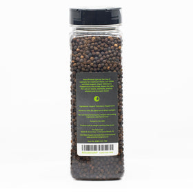 THE ORGANIC PANTRY Peppercorns on a kitchen shelf ready for everyday flavor.