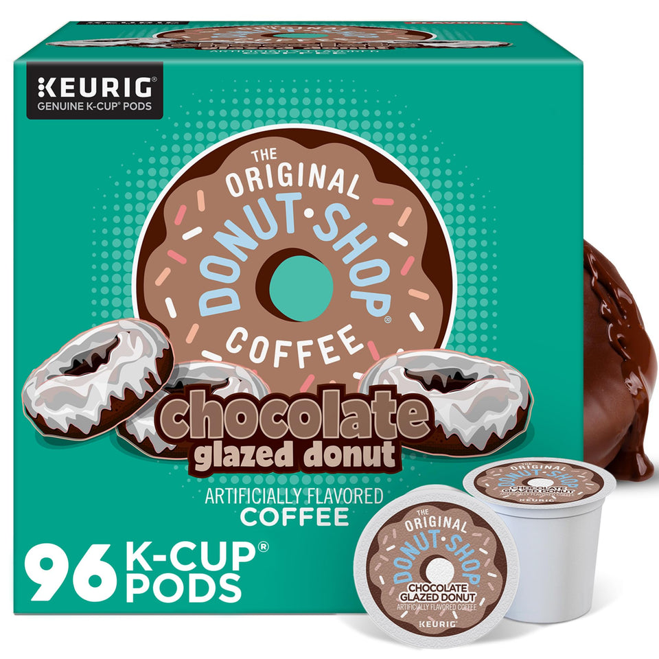 The Original Donut Shop chocolate donut K-Cup pod for a flavor-packed morning routine.
