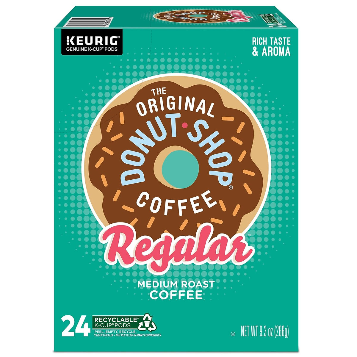 Classic American coffee vibe from The Original Donut Shop in convenient pods.
