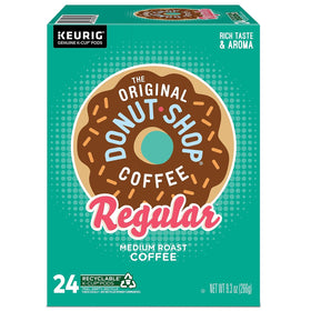 Classic American coffee vibe from The Original Donut Shop in convenient pods.
