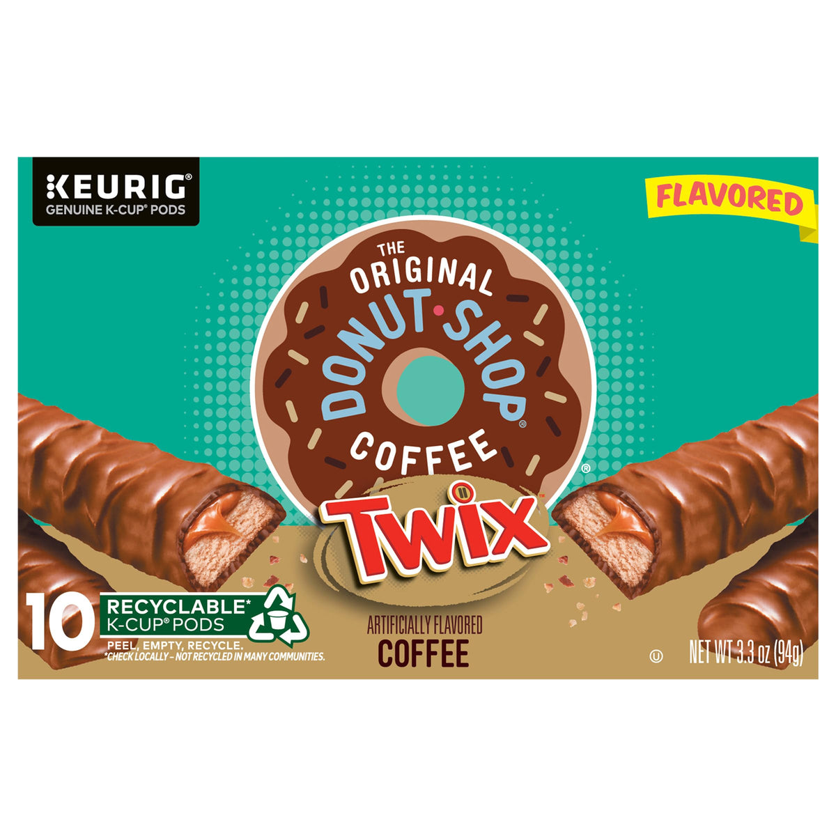 The Original Donut Shop Twix Kcups capsules for quick, flavorful single-serve coffee