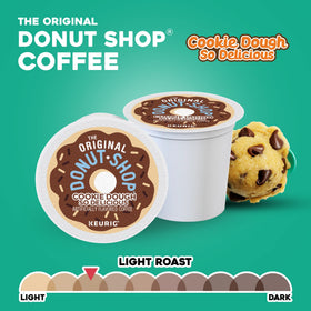 The Original Donut Shop coffee being poured into a mug for quick enjoyment