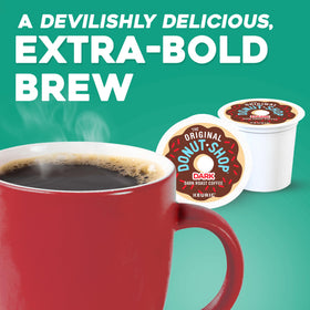 Keurig-compatible packaging with The Original Donut Shop branding.