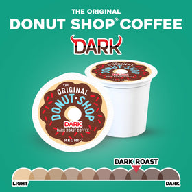 Mug with rich, dark brew from The Original Donut Shop.
