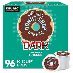 The Original Donut Shop Dark roast pods lined up for a bold morning.