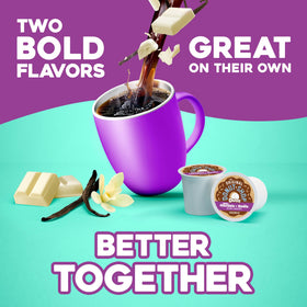 The Original Donut Shop Duos recyclable K-Cup pod packaging, supporting simple disposal.