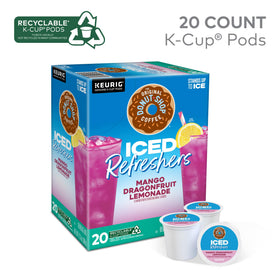 the original donut shop iced refreshers pod ready to brew over ice for a chill coffee moment
