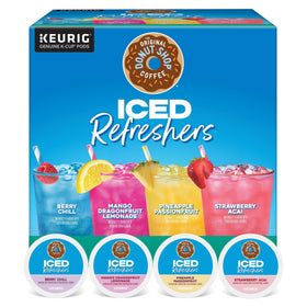 The Original Donut Shop strawberry-acai-iced-refreshers pod for café-style flavor at home.