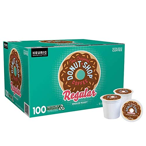 The Original Donut Shop K-Cup Pod box front view for convenient home brewing