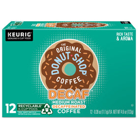 The Original Donut Shop medium roast coffee pods offering balanced flavor.