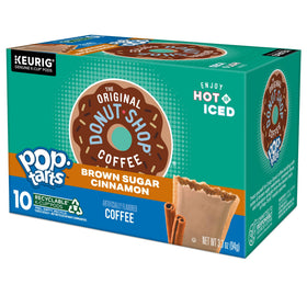 Recyclable K-Cup pods simplify disposal after enjoying your coffee.
