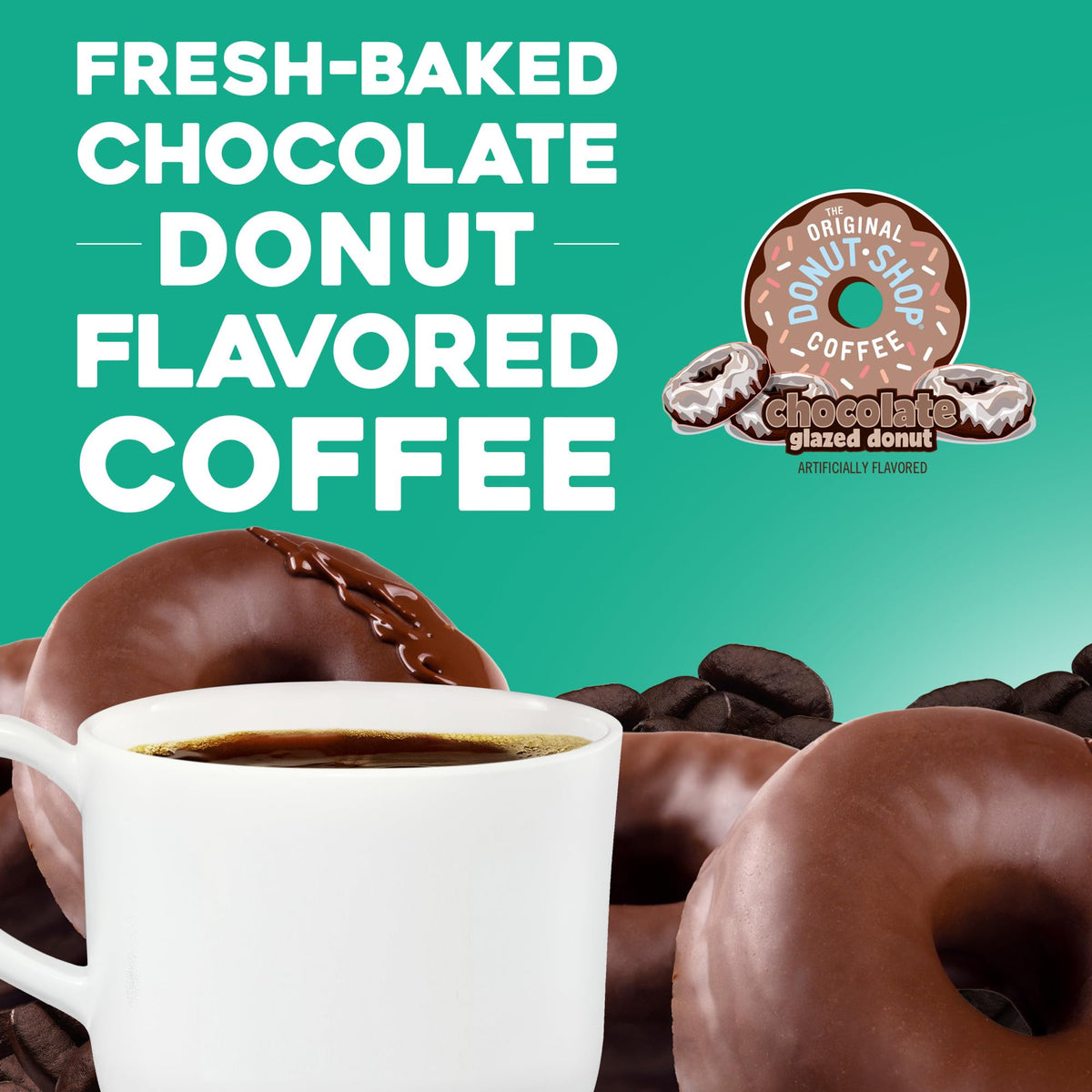 The Original Donut Shop recyclable K-Cup pods support eco-friendly coffee moments.