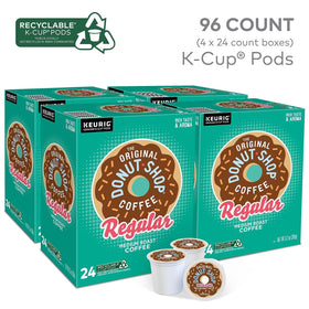 The Original Donut Shop 96-count box labeled for bulk home use.