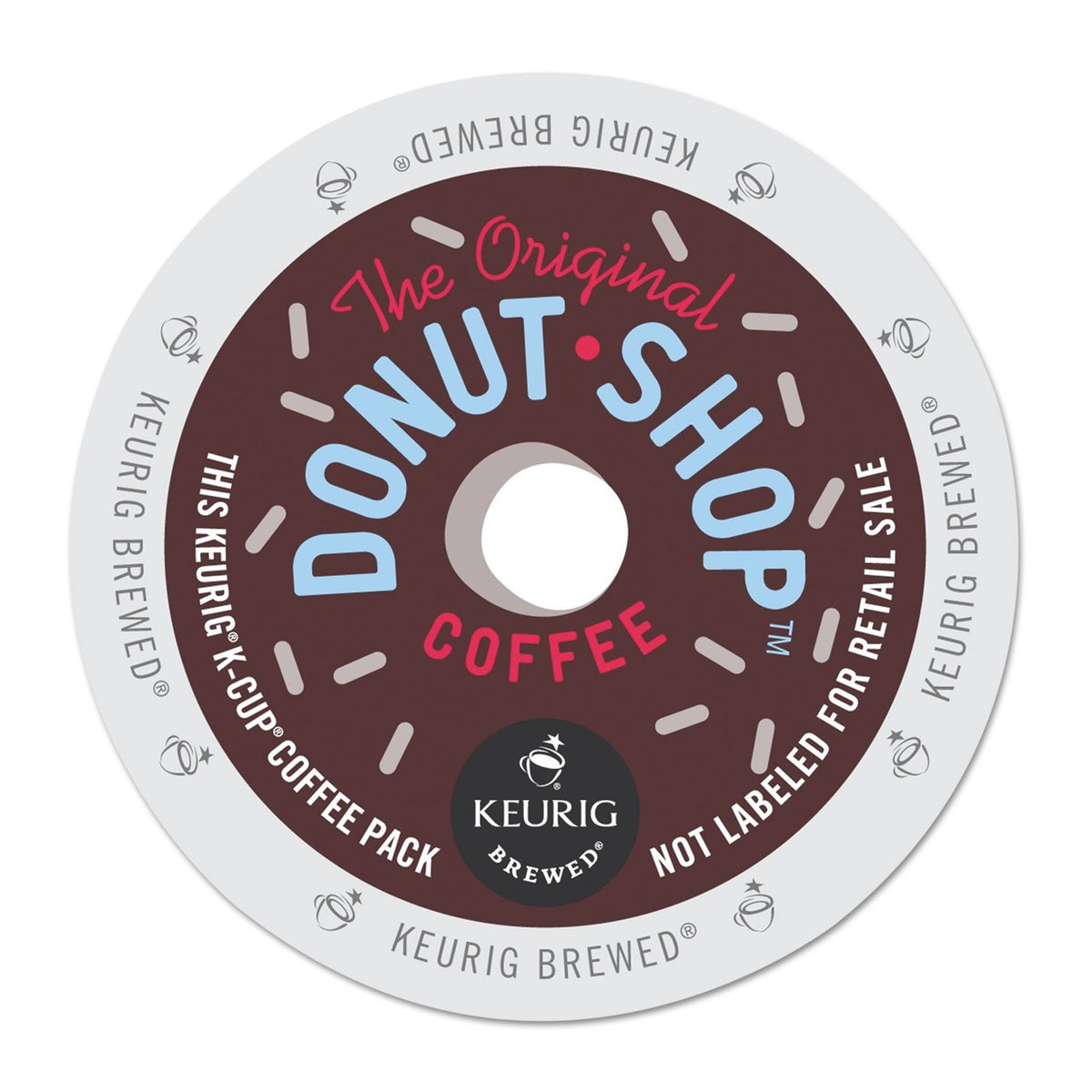 The Original Donut Shop regular K-Cup pods in a box for quick mornings.