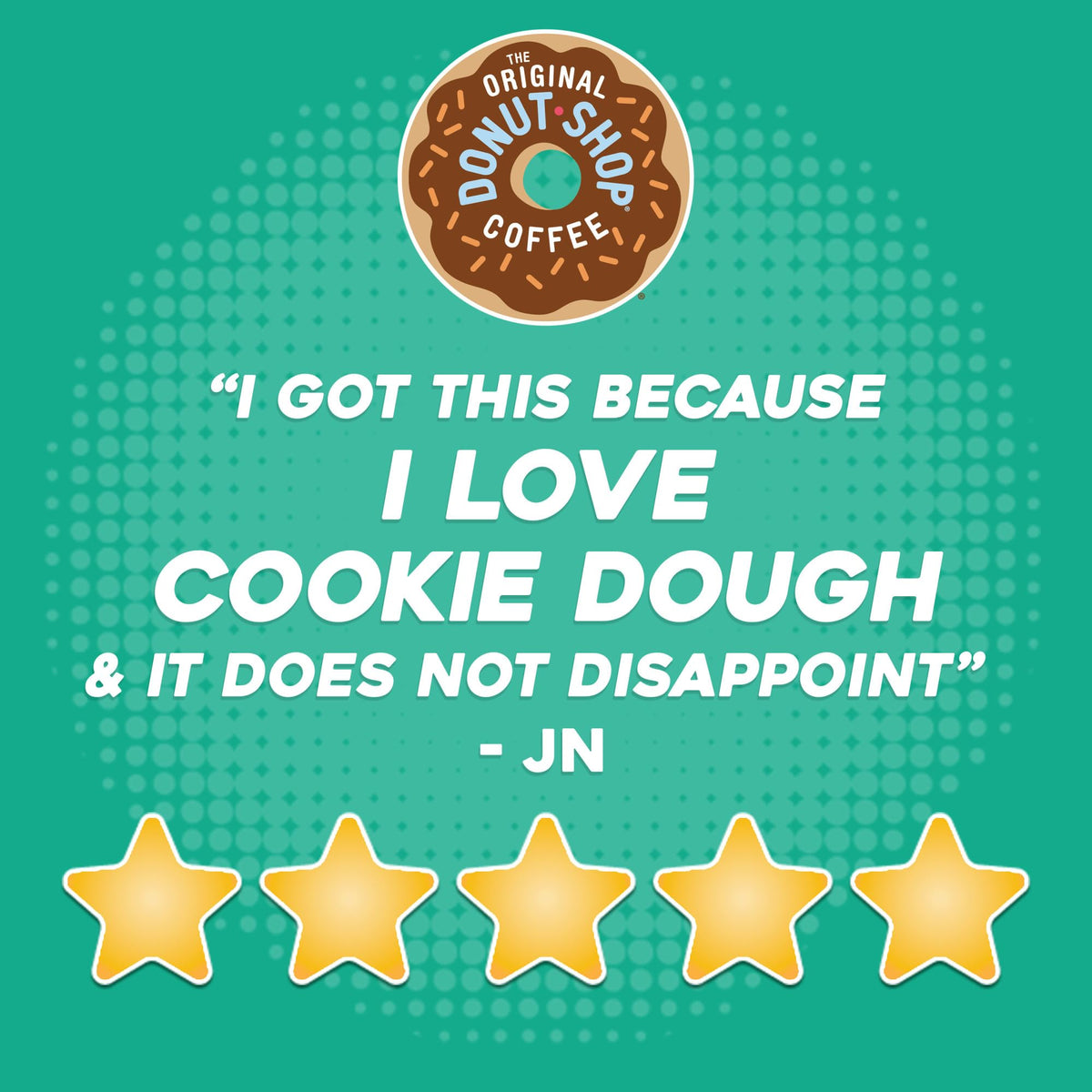 The Original Donut Shop Sustainably sourced beans support responsible farming.