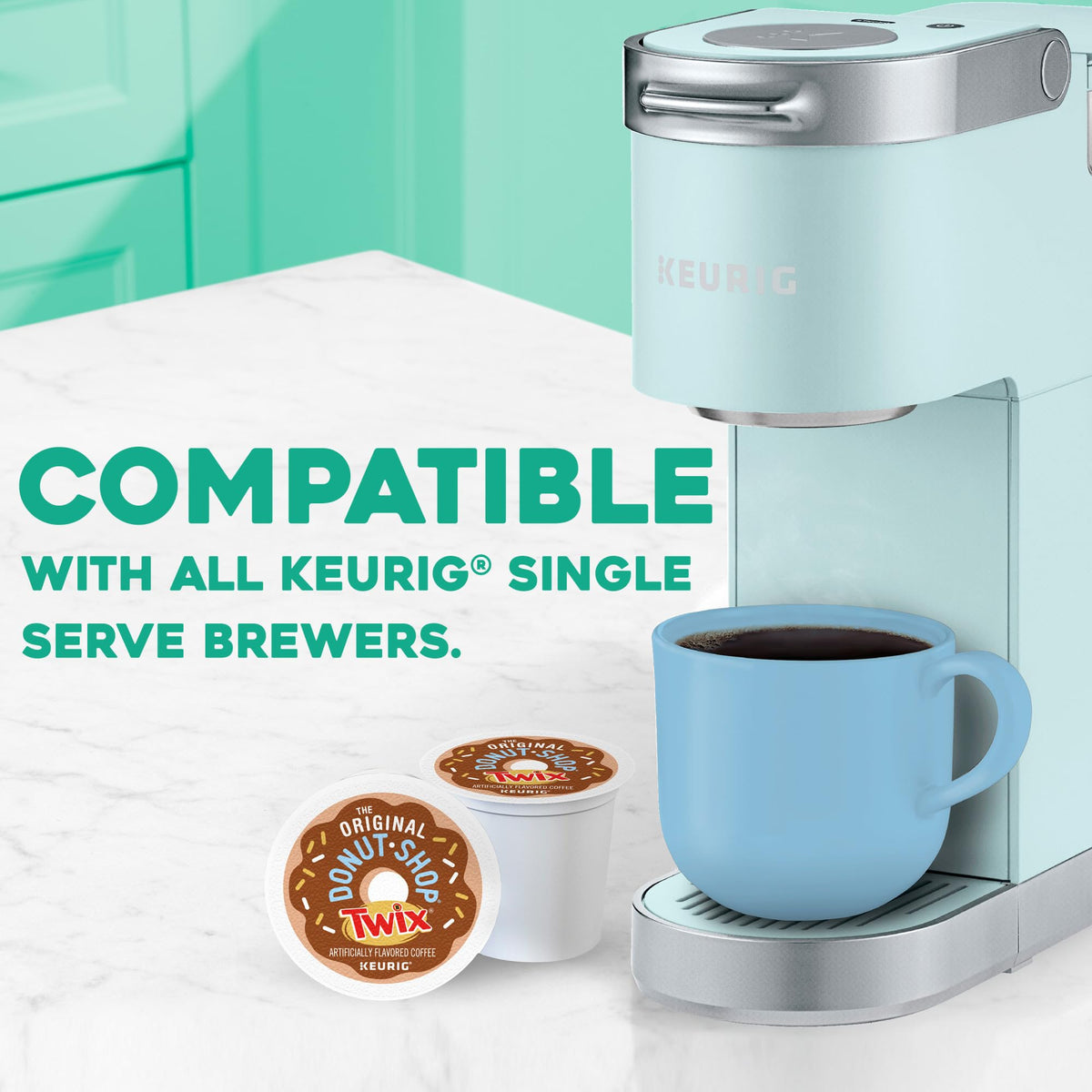 Enjoy a quick pick-me-up at home or in the office.